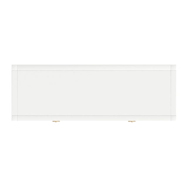 Lark 44" Wood Console Table, White For Sale In Chicago - Image 6 of 7