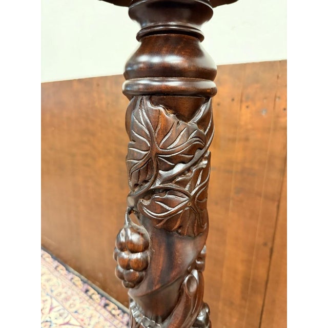 English Pied De Stalle Plant Stand For Sale - Image 6 of 11