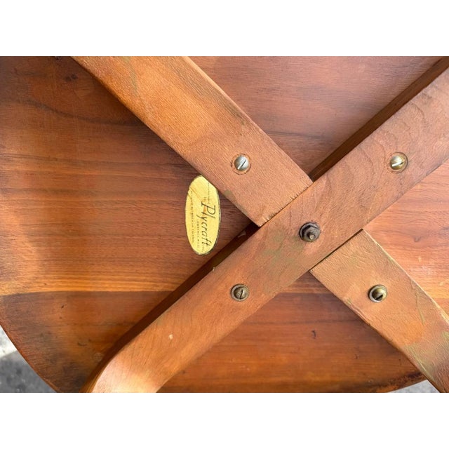 Mid 20th Century Set of Six Norman Cherner Style Plywood Pretzel L Dining Chairs by Plycraft, Usa For Sale - Image 11 of 12