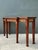 French Vintage Gilt Tipped Console Table For Sale - Image 3 of 12