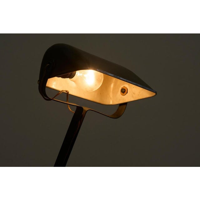 1920s Patinated Desk Lamp from Erpe, 1920s For Sale - Image 5 of 13