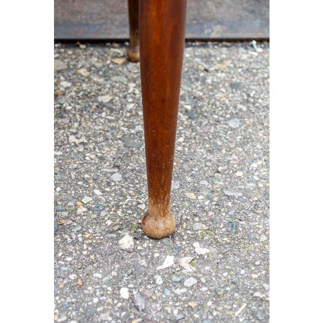 Italian Wooden Bench, 1950s For Sale - Image 6 of 8