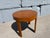 1940s Round Wood Side Table For Sale - Image 14 of 14