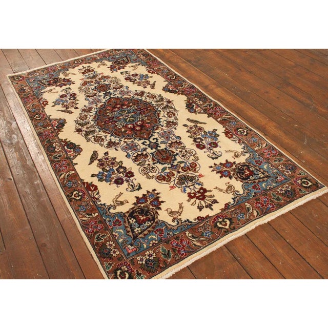 Middle Eastern Hand-Knotted Rug For Sale - Image 5 of 11