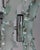 Metal Vintage Worked Glass Chandelier from Zeroquattro, 1970s For Sale - Image 7 of 10