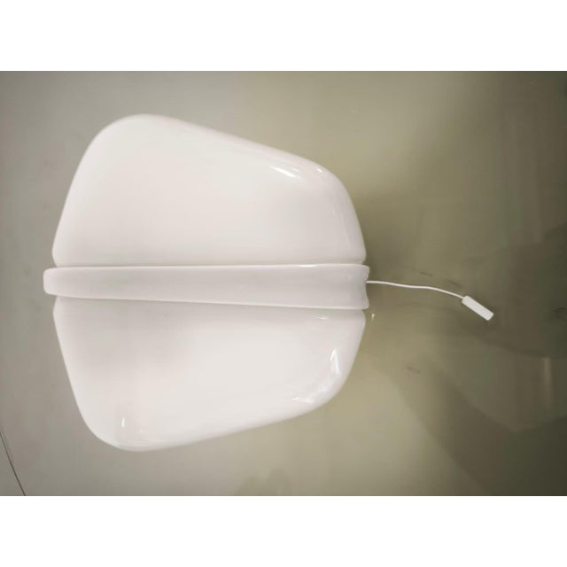 Ceramic and Glass Wall Lamp with Double Light and Pull Cord Ignition, 1950s For Sale - Image 12 of 13