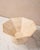 Stone "Lane Hex" Decorative Pedestal Bowl by Montana Labelle in Natural Travertine Marble For Sale - Image 7 of 11