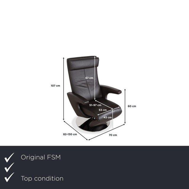 Fsm smile: intelligent comfort with elegance. This armchair is a prime example of swiss precision and design. The "smile"...