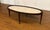 Contemporary Maitland - Smith Oval Transitional Style Cocktail Table For Sale - Image 3 of 14