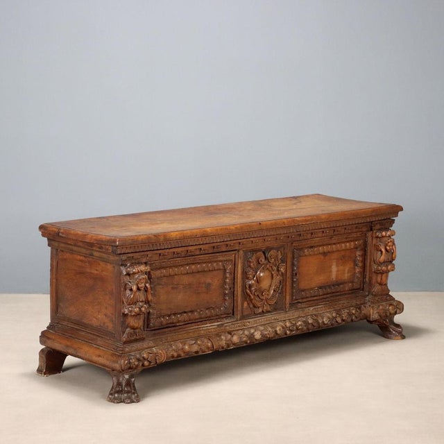 Baroque Chest in Walnut For Sale - Image 14 of 14