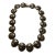 Olde Mexico 925 Modernist Sterling Necklace With Brass Accents For Sale