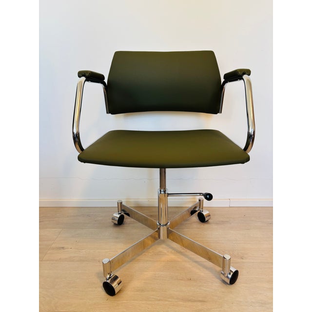 Model K-384 Office Chair from Kovona, Czechoslovakia, 1970s, in Restored conditions. Designed 1960 to 1969 This piece has...