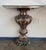 Pair of Italian Baroque Style Silver-Gilt Console Tables With Mirrored Tops For Sale - Image 4 of 12