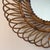 Vintage French Round Rattan Mirror, 1950s For Sale - Image 6 of 11