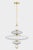 2020s Hudson Valley Lighting Williams 24.75 in. 1 Light Pendant in Aged Brass Finish For Sale - Image 5 of 10