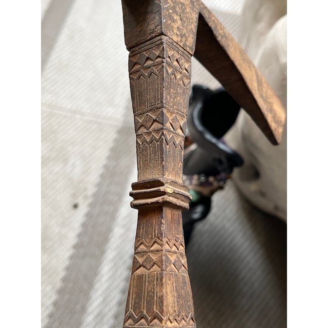 18th / 19th Century Scandinavian Collapsible Hand Reel (Haspel) - Primitive Folk Art Textile Tool / Niddy Noddy For Sale - Image 12 of 12