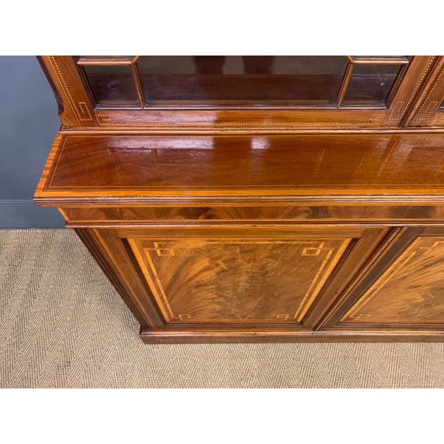 Mahogany Bookcase from Edwards & Roberts, 1900s For Sale - Image 16 of 18