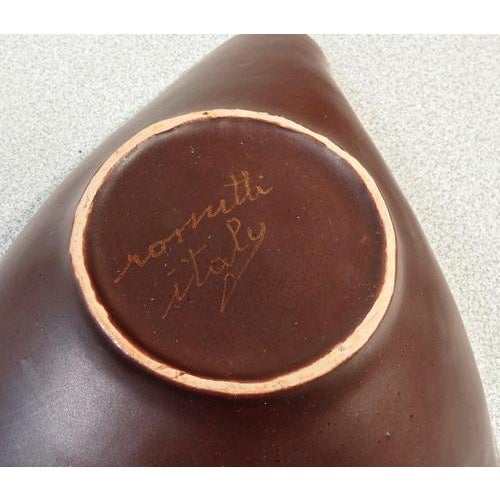 Painted Ceramic Table Set from Rometti, Set of 9 For Sale - Image 6 of 14