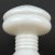 1970s Vintage White Opaline Glass Table Lamp, Italy, 1970s For Sale - Image 5 of 11