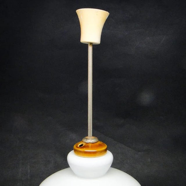 New Look Style Pendant Lamp, Poland, 1970s For Sale - Image 9 of 11