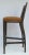 Angelo Donghia C.1996-98 Donghia "Margarita" Bar Stool in Pickled Black Cherry Finish on Oak With Pollack Boucle' Textile For Sale - Image 4 of 13