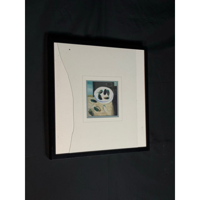 Modern Framed Mussels Still Life Wall Art For Sale - Image 4 of 8