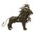 Pal Kepenyes Lion Steel and Bronze Sculpture For Sale
