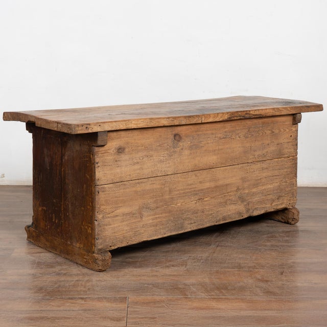 19th Century Original Painted Swedish Console Dated 1849 For Sale - Image 12 of 12