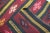 1970s Rustic Burgundy Striped Cecim Kilim Rug For Sale - Image 12 of 13