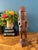 Sculptural African Kuba Hand-Carved Mahogany Figure on Base, Mid-20th Century For Sale In New York - Image 6 of 17