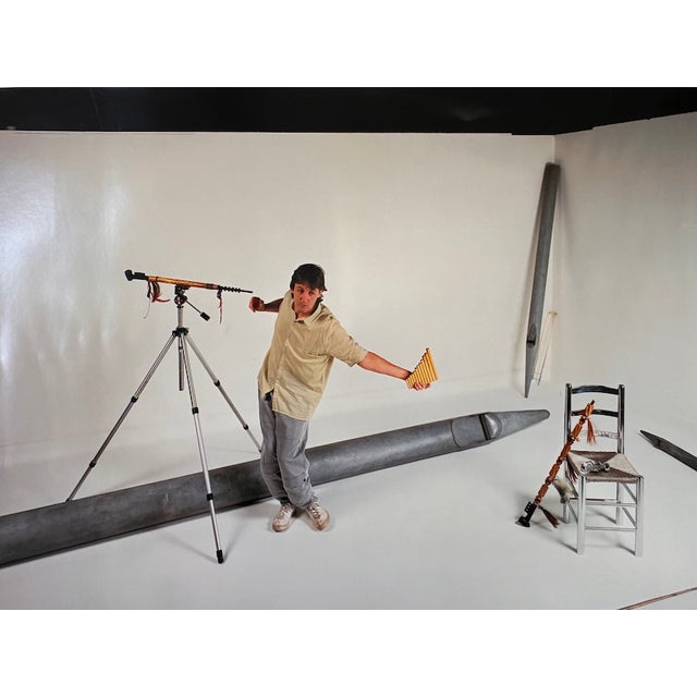 Printmaking Materials Linda McCartney Paul McCartney Limited Edition Archival Photographic Print - 1982 Pipes of Peace Session c.2015 For Sale - Image 7 of 13