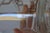Mid-Century Modern Vintage "Jim's Private Bar" Lowball/Rocks or Highball Drinking Glasses Made by Houze Glass For Sale - Image 3 of 10