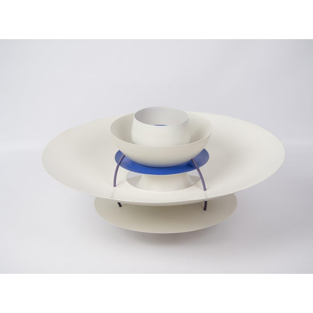 White Vintage Danish PH 5 Lamp by Poul Henningsen for Louis Poulsen, 1970s For Sale - Image 8 of 12