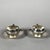 1950s Silver-Plated Metal Cups by Jean Despres, 1950, Set of 2 For Sale - Image 5 of 10