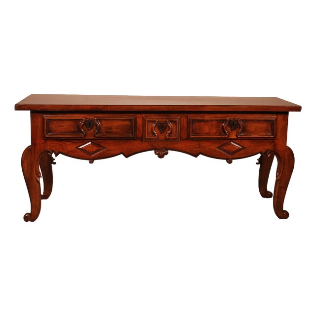 Louis XV Console Three Drawers, Spain, 18th Century For Sale
