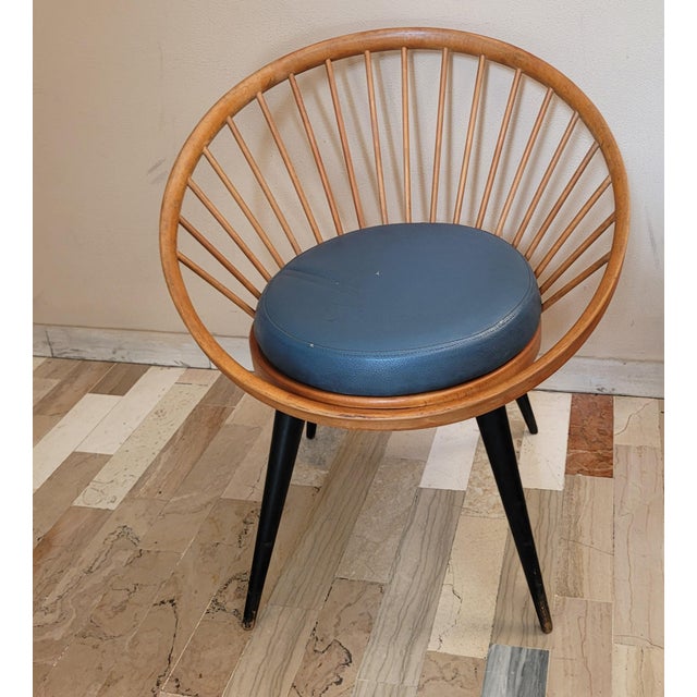 Lounge Chair attributed to Yngve Ekstrom, 1960s For Sale - Image 10 of 13