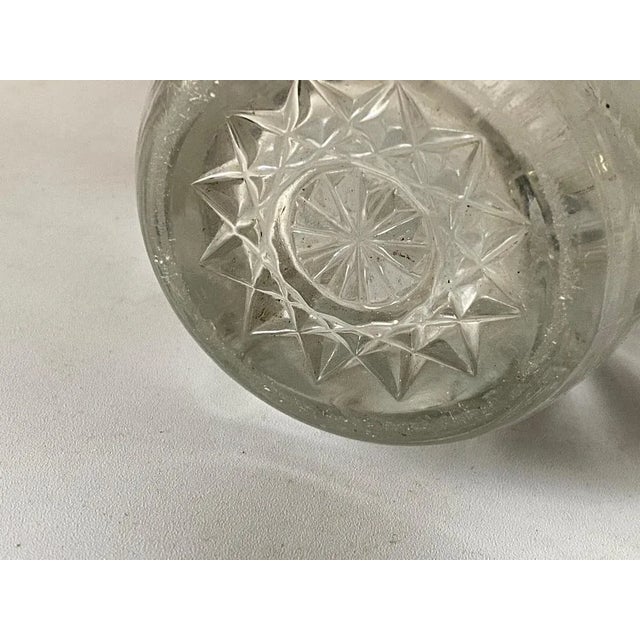 Art Deco White Champagne Cooler in Glass, France, 1940s For Sale - Image 6 of 9