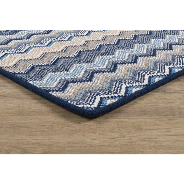 Not Yet Made - Made To Order Stark Forlini Rug in Cobalt , 2'6" X 12' For Sale - Image 5 of 7