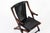 Black Mid Century Rosewood & Black Leather Folding Lounge Chair by Don Shoemaker For Sale - Image 8 of 14
