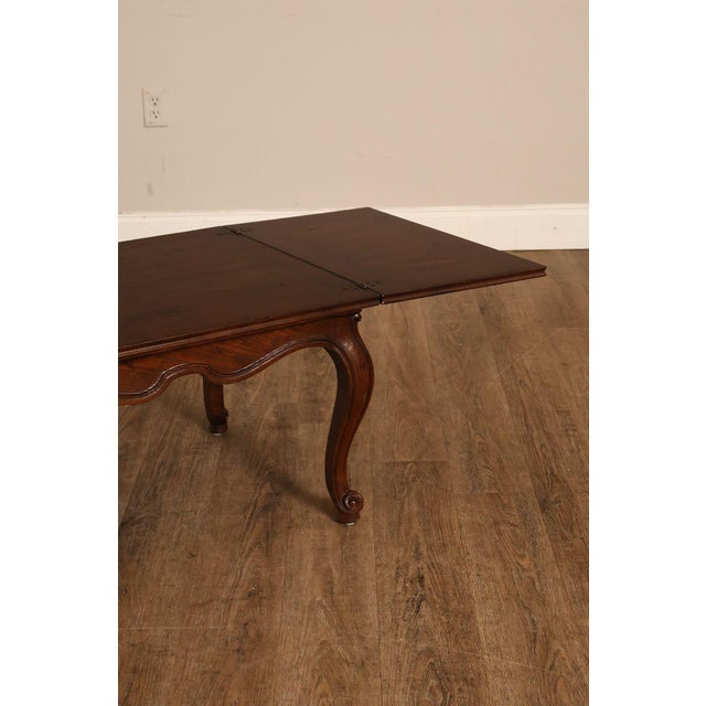Henredon French Louis XV Style Oak Expanding Coffee Table For Sale - Image 14 of 18