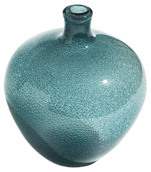 Mid-Century Swedish Bubble Vase by Erik Höglund for Boda, 1950s