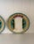 Ceramic Pair of Antique French Barbotine Asparagus Majolica Plates, Circa 1900 For Sale - Image 7 of 11