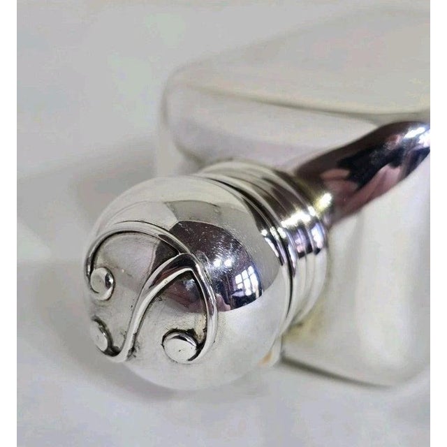 Antique Edwardian Sterling Silver Gilt Scent Bottle from Alfred Clark, 1904 For Sale - Image 6 of 18