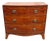 19th Century Mahogany Bowfront Chest For Sale