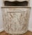 Beige Antique Swedish Corner Cabinet in Gustavian Style With Swans-Neck Style Top For Sale - Image 8 of 14