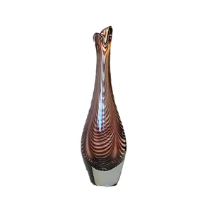 Art Glass Duckling Vase by Per Lütken for Kastrup and Holmegaard, 1950s