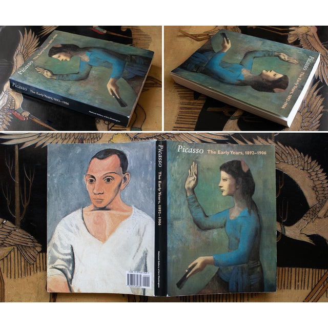 Beautiful large coffee table art book "Picasso. The Early Years, 1892-1906", a catalog for the great exhibition of...