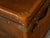 English Turn of the Century Leather Trunk with Brass Accents and Monogram, 1900s For Sale In Atlanta - Image 6 of 12