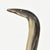Exquisite unique Inuit Sculpture (unsigned) of a crane made from muskox horn and perhaps a bone base? Original price tag...