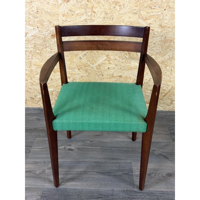 Thonet Mid-Century Wooden Armchair from Thonet, 1960s For Sale - Image 4 of 17